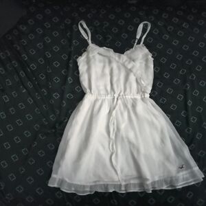 Hollister White Mini Dress